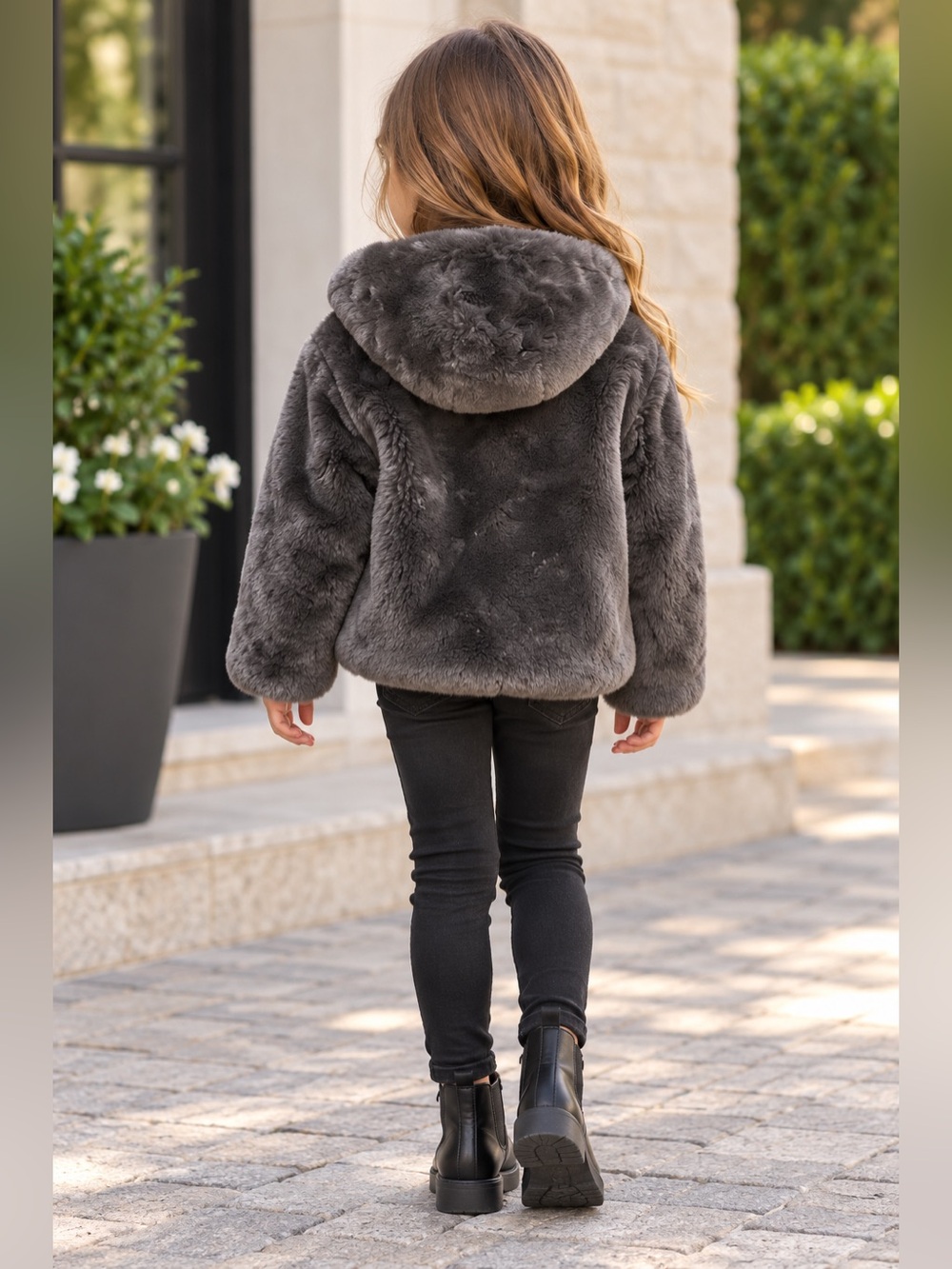 Zara Fleece Button Jacket - Picture 2 of 8